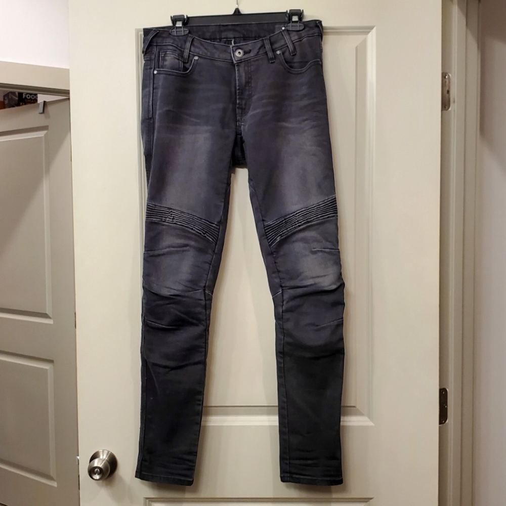 Womens REV'IT Tapered Fit Moto Padded Jean